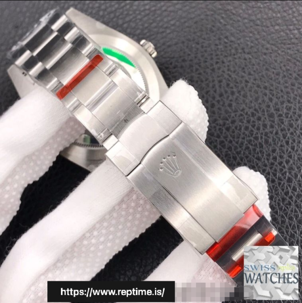 ロレックスオイスターパーペチュアルブラックダイヤルステンレススチール41MMスイスレプリカm124300.0002 - Image 8