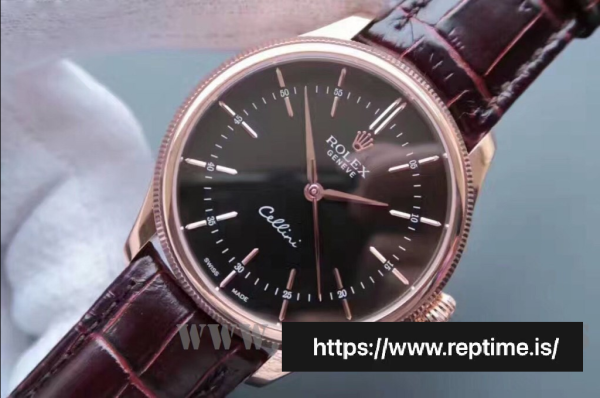 ロレックスチェリーニ50505メンズ自動39MM - Image 5