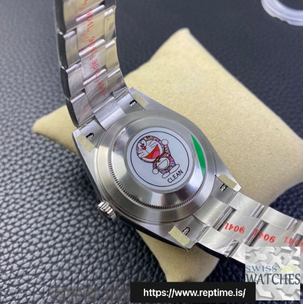 ロレックスデイトジャストグレーダイヤルサファイアクリスタル41MMスイスレプリカm126334.0013 - Image 8