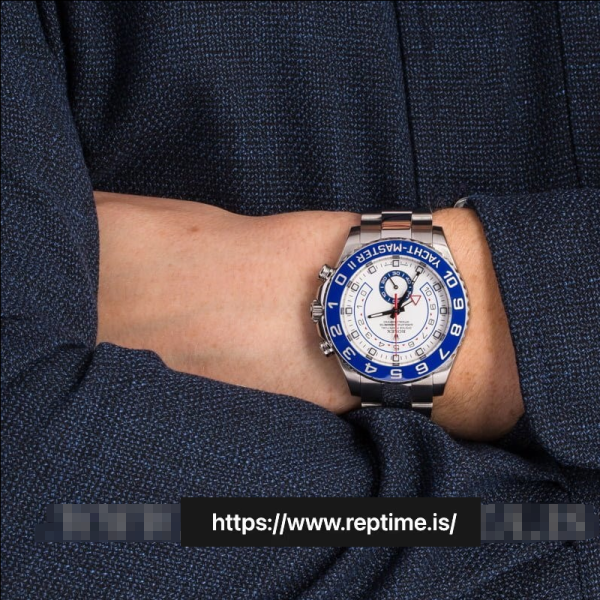 ロレックスヨットマスター116680.1メンズホワイト44MM - Image 7