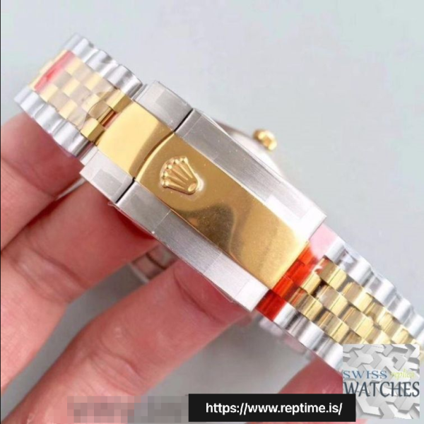 ロレックスデイトジャストホワイトダイヤルサファイアクリスタル41MMスイスレプリカm126333.0016 - Image 8