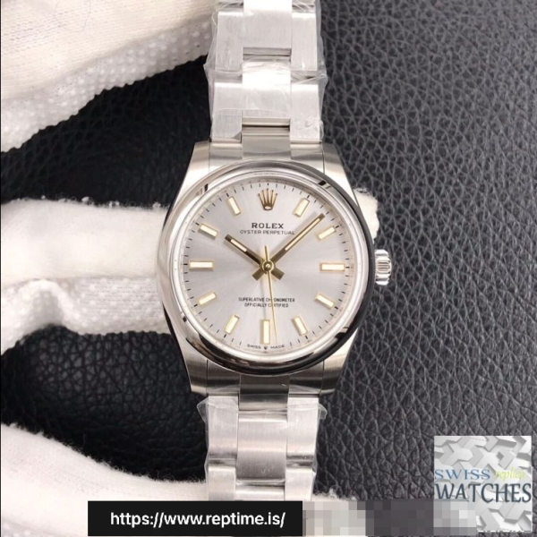 ロレックスオイスターパーペチュアルグレーダイヤルステンレススチール31MMスイスレプリカm277200.0001 - Image 9