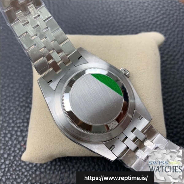 ROLEX DATEJUST BLACK DIAL STAINLESS STEEL 41MM SWISS REPLICA m126334.0018 - Image 9